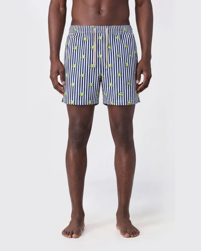 MC2 Saint Barth Badeanzug mit Bandana-Print Bunt