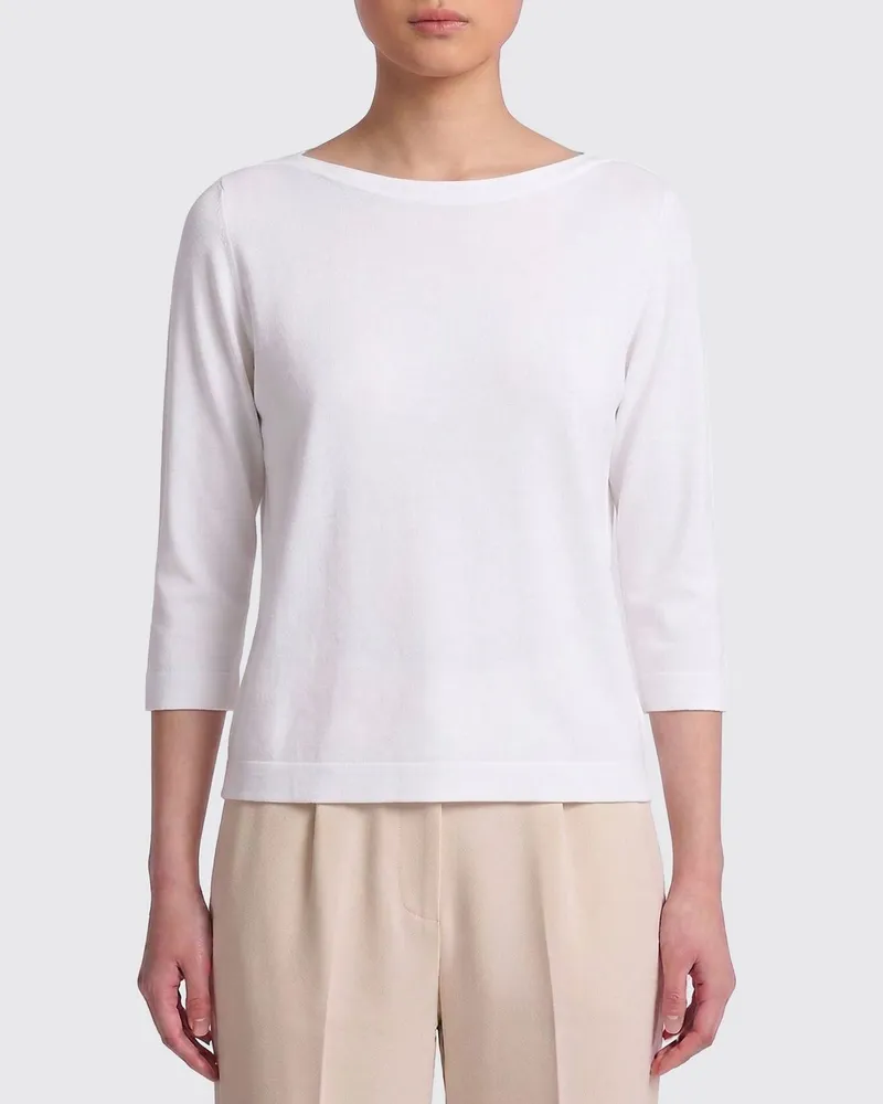 Roberto Collina Pullover damen Weiß