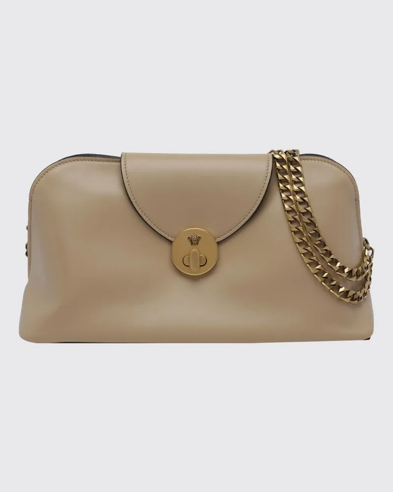 Versace Schultertasche damen Nude