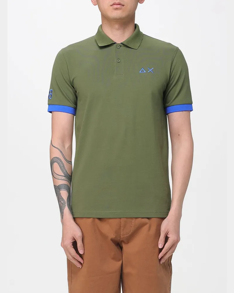 Sun68 Polo herren Grün