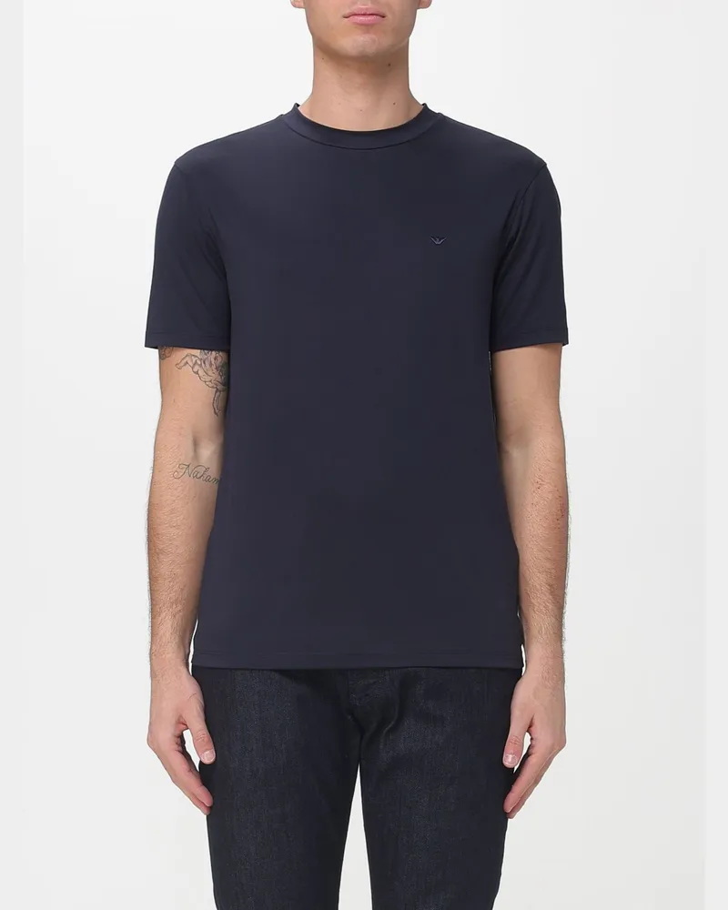 Emporio Armani T-shirt herren Blau
