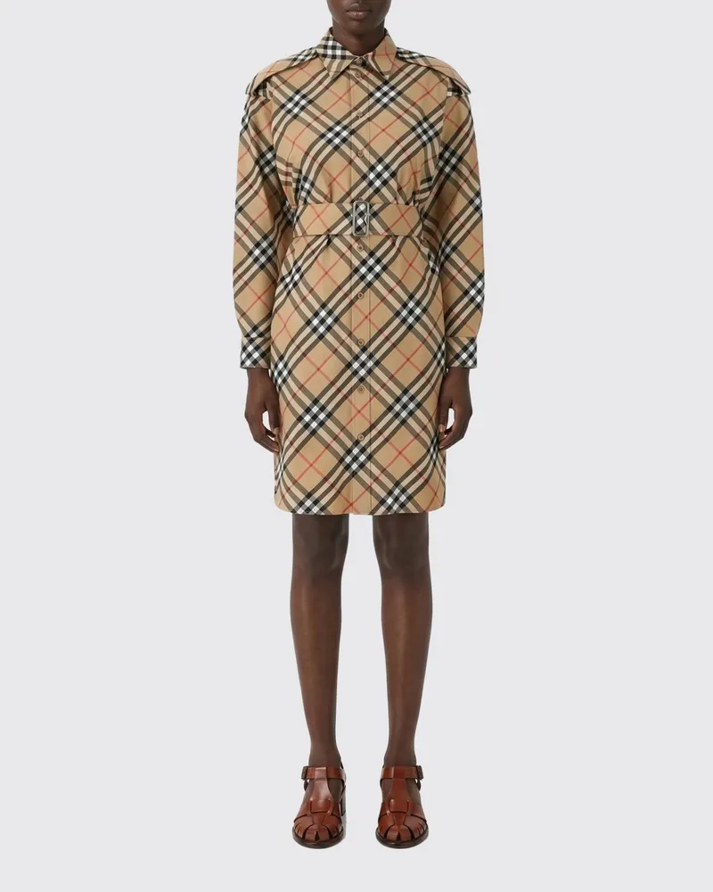 Burberry Kleid damen Sand
