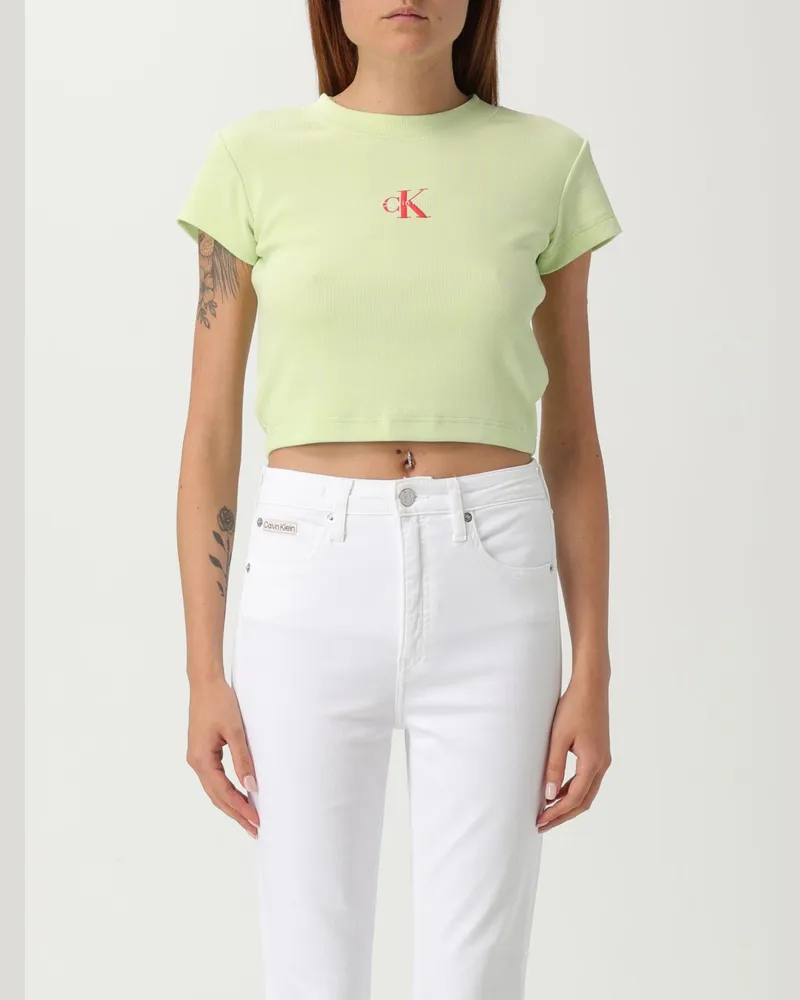 Calvin Klein T-shirt damen Grün