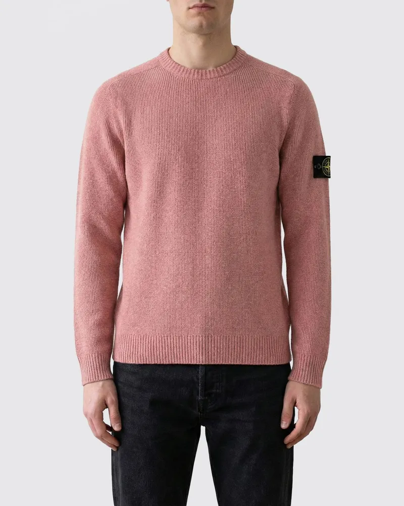 Stone Island Pullover herren Pink