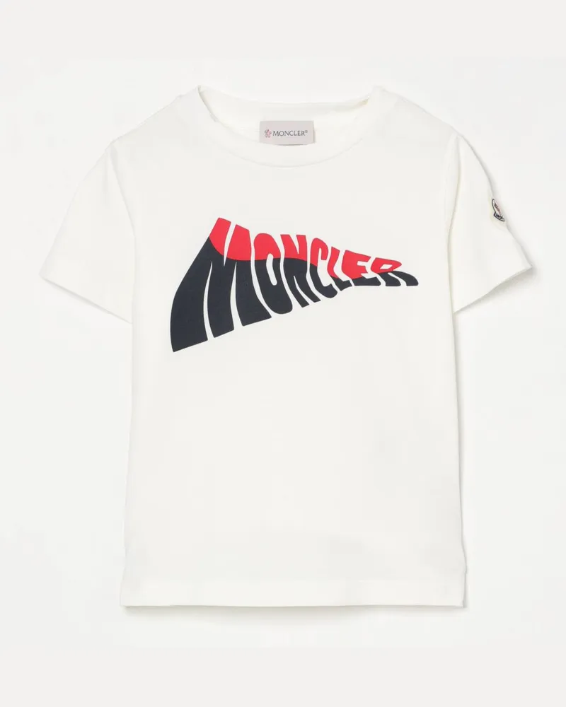 Moncler T-shirt kinder Weiß