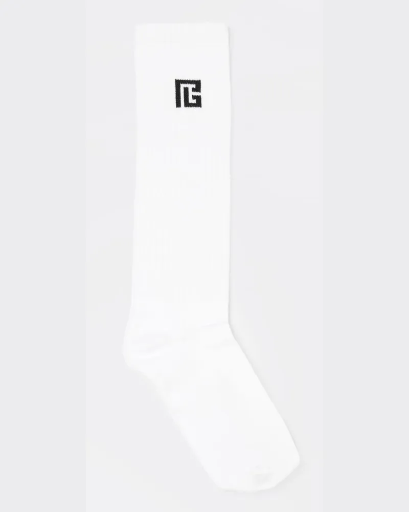 Balmain Socken kinder Weiß