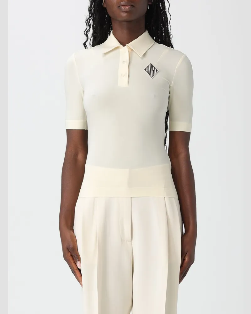 Lacoste T-shirt damen Beige