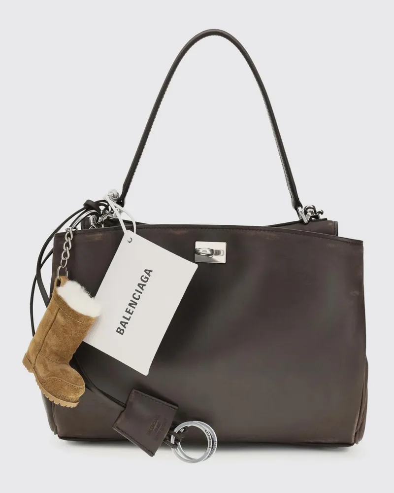 Balenciaga Umhängetasche damen Kaffee