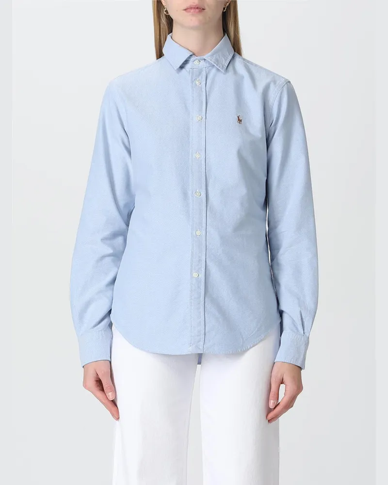 Ralph Lauren Hemd aus Baumwolle Blau