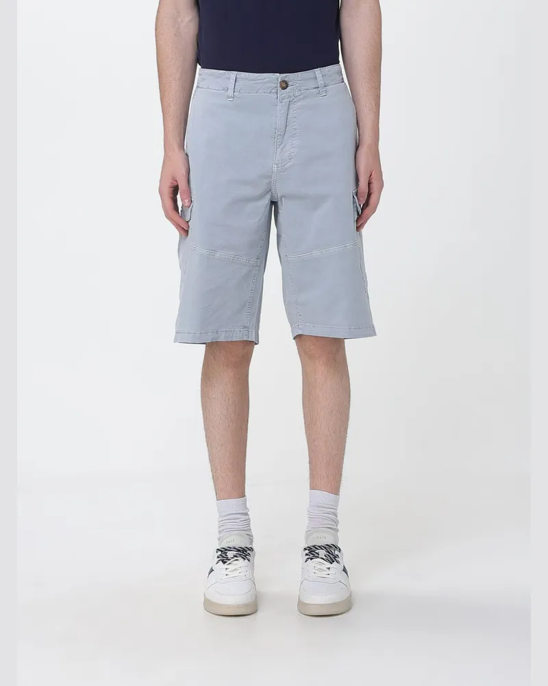 Blauer Cargo-Shorts aus Stretch-Baumwolle Avion