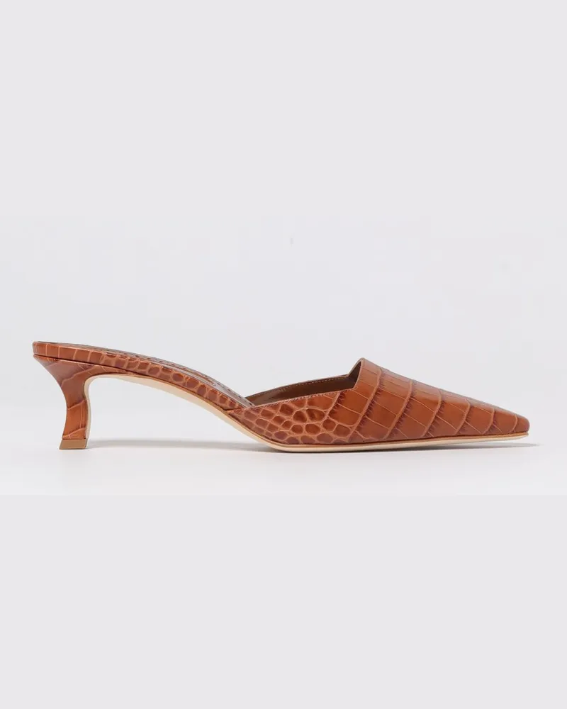 Manolo Blahnik Schuhe damen Braun