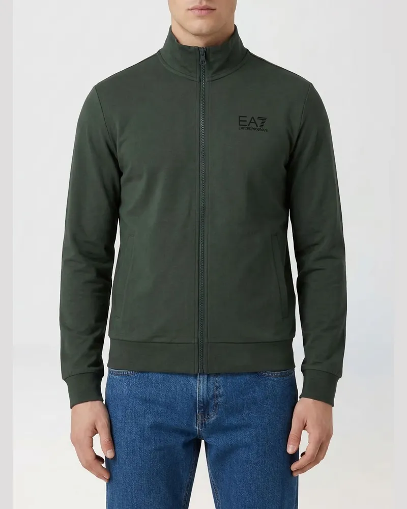 EA7 Pullover herren Waldgrün