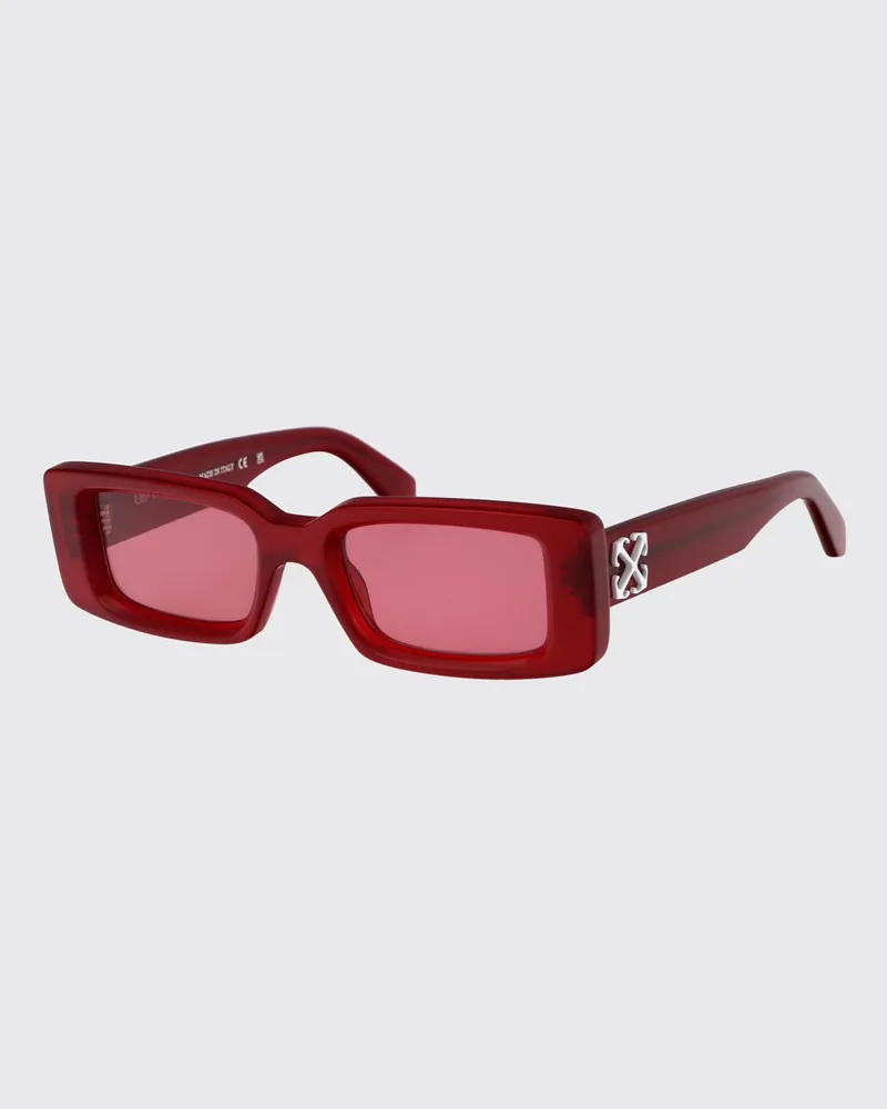 OFF-WHITE Sonnenbrillen damen Burgunderrot
