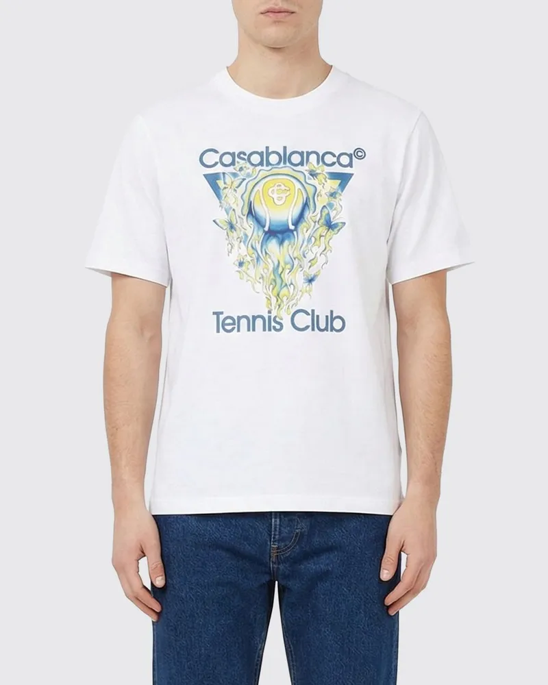 Casablanca Paris T-shirt herren Weiß