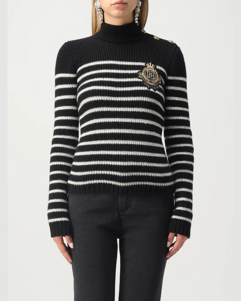 Balmain Pullover damen Schwarz
