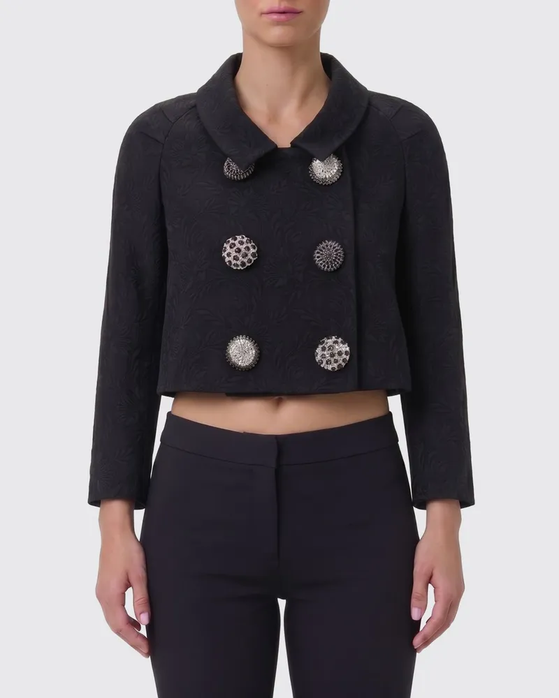 Dries van Noten Jacke damen Schwarz