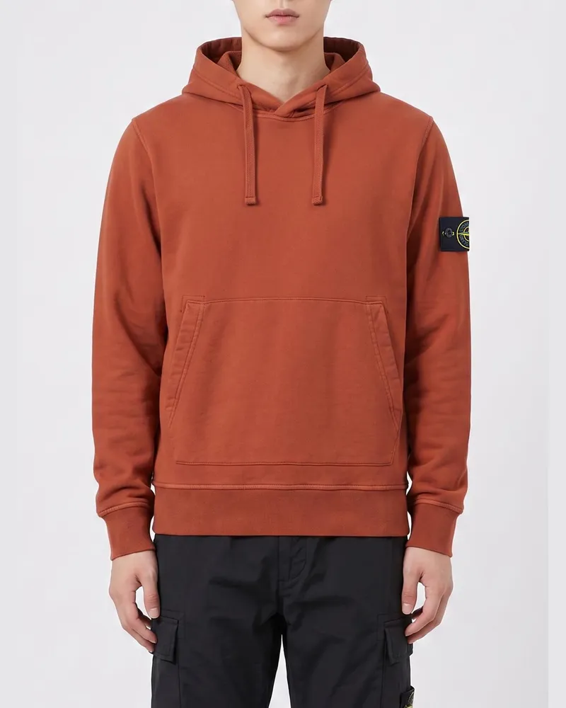 Stone Island Sweatshirt herren Rot