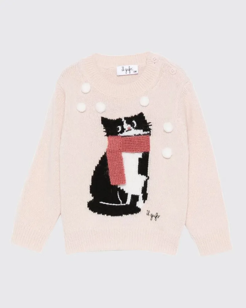 Il Gufo Pullover kinder Pink