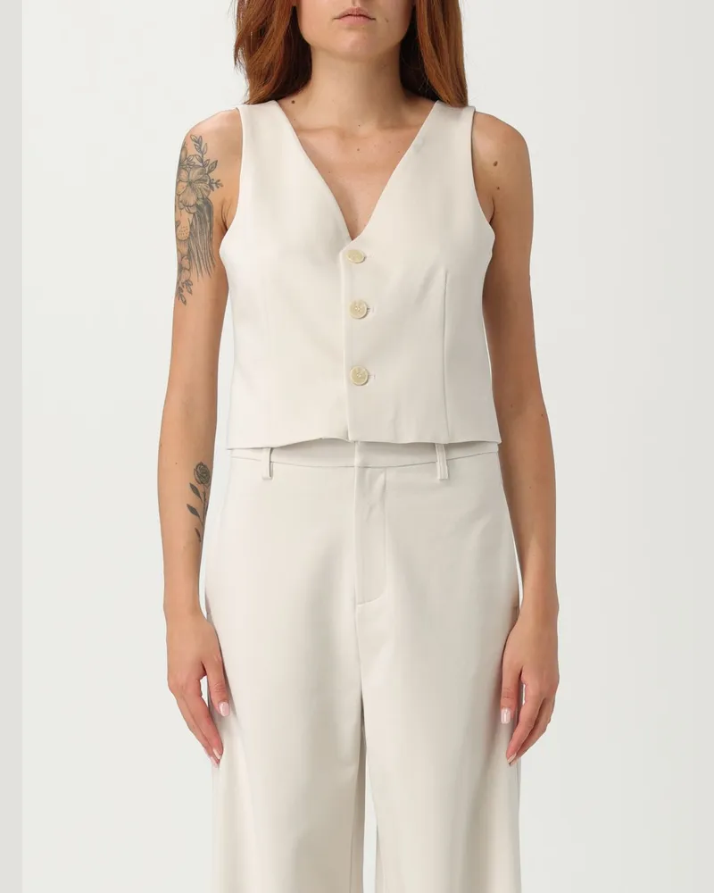 Calvin Klein Weste damen Ivory