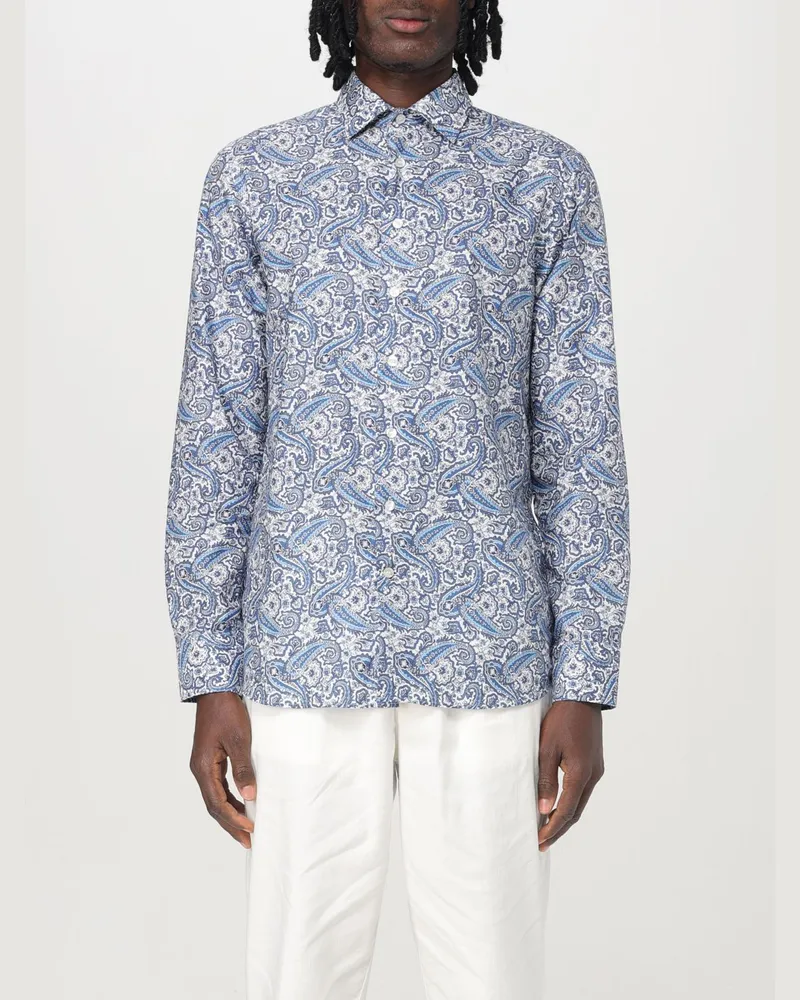 Etro Hemd herren Hellblau