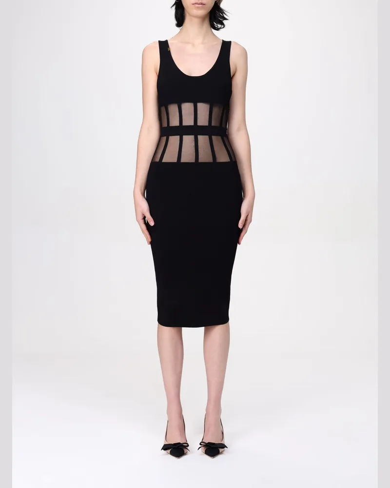 Elisabetta Franchi Kleider damen Schwarz