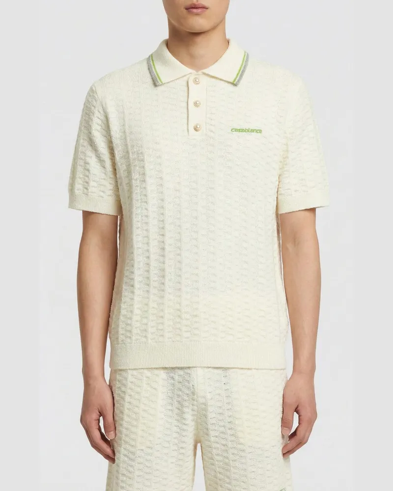 Casablanca Paris Polo herren Weiß