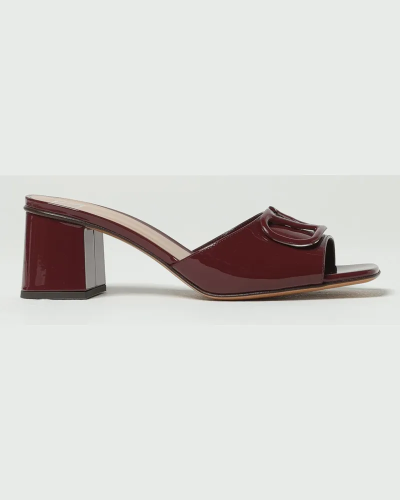Valentino Garavani Schuhe damen Burgunderrot