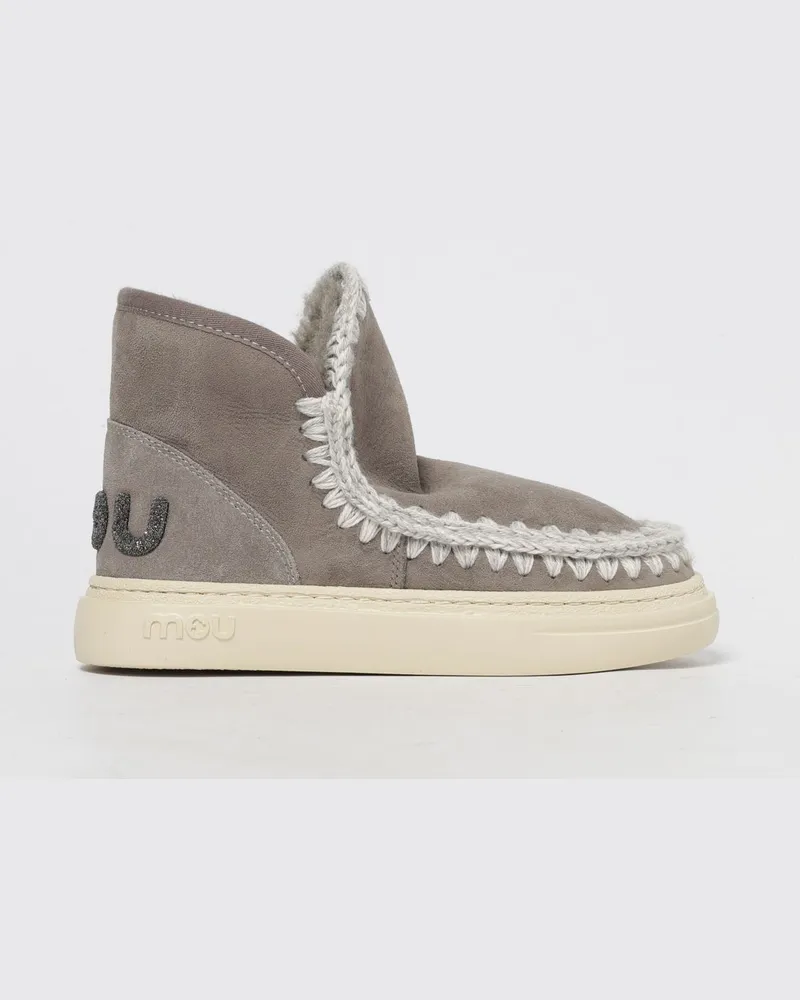 Mou Flache stiefeletten damen Grau
