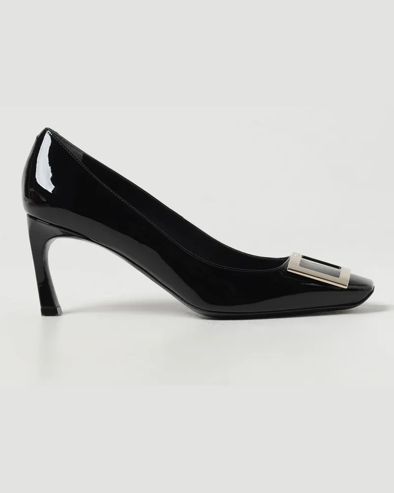 Roger Vivier Trompette Pumps von aus Lackleder Schwarz