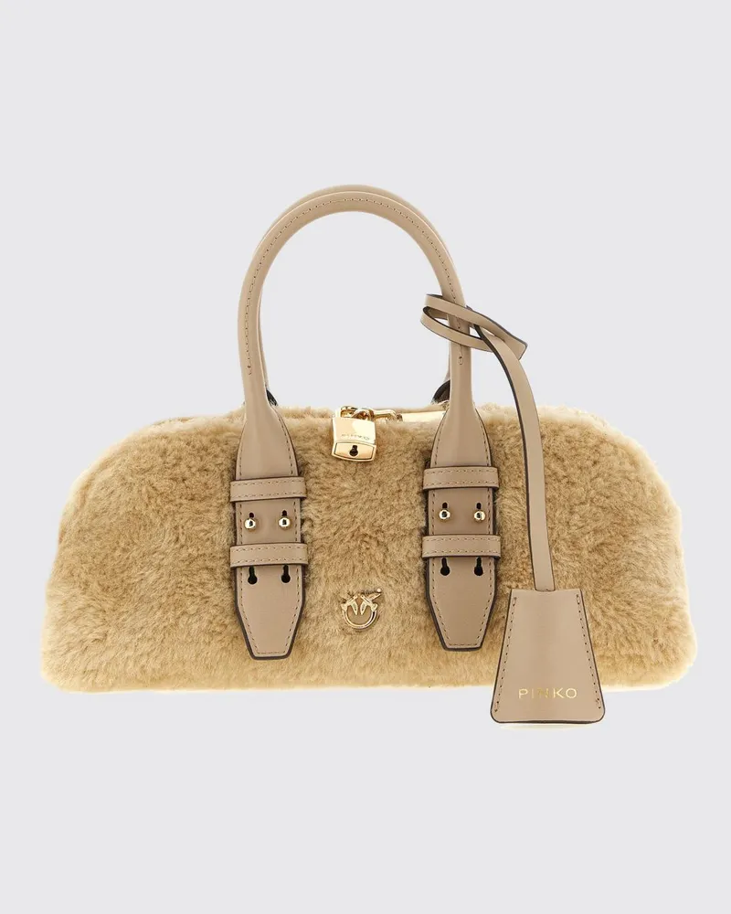 Pinko Handtasche damen Grau
