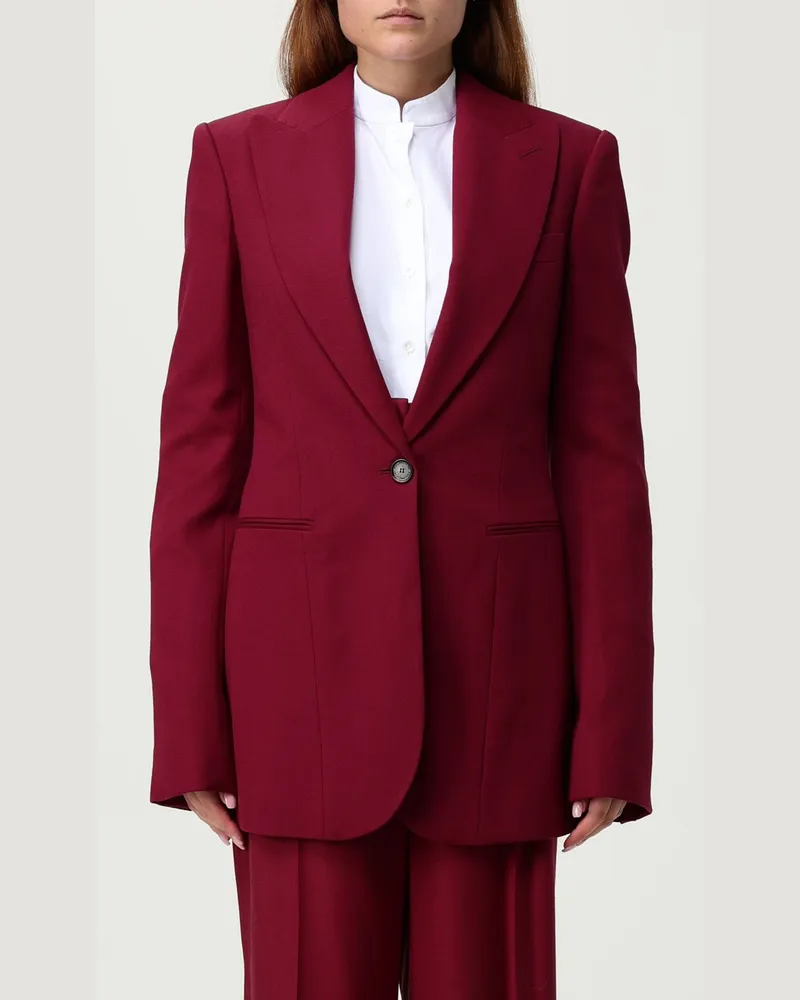 Stella McCartney Blazer damen Burgunderrot