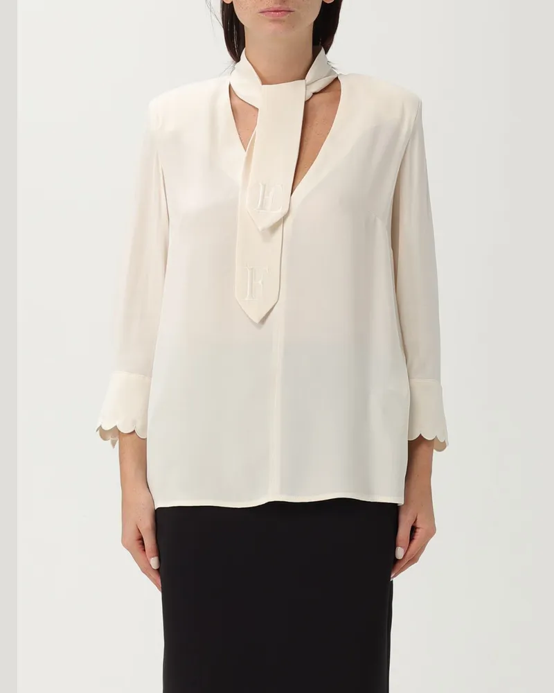Elisabetta Franchi Hemdbluse damen Milch