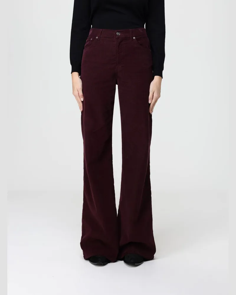 Dondup Hose damen Violett