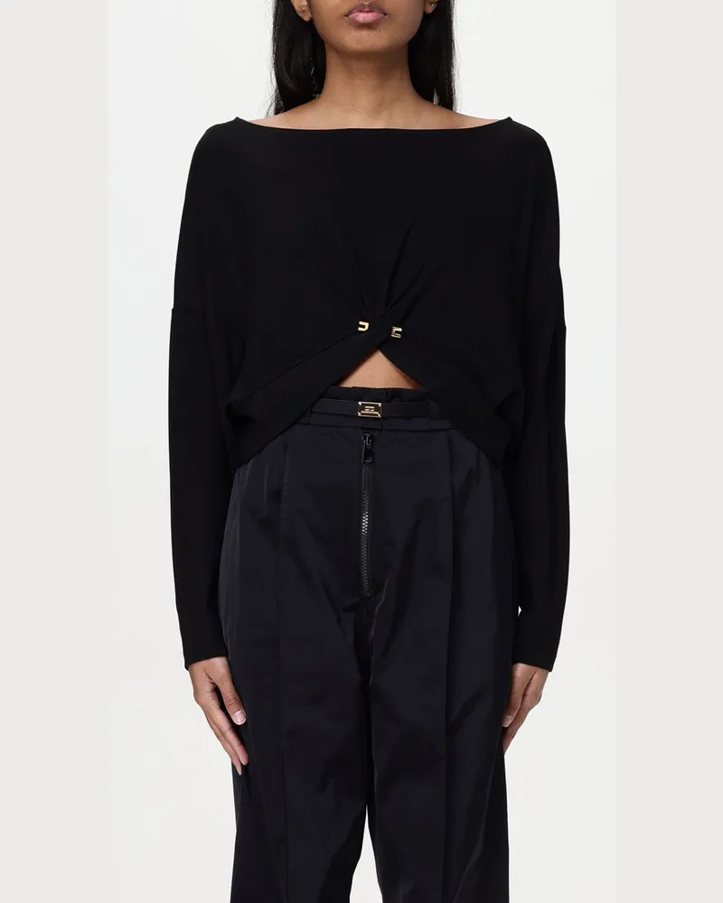 Elisabetta Franchi Pullover damen Schwarz