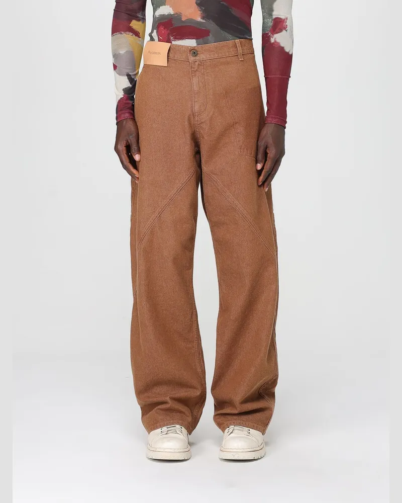 J.W.Anderson Jeans herren Rostbraun