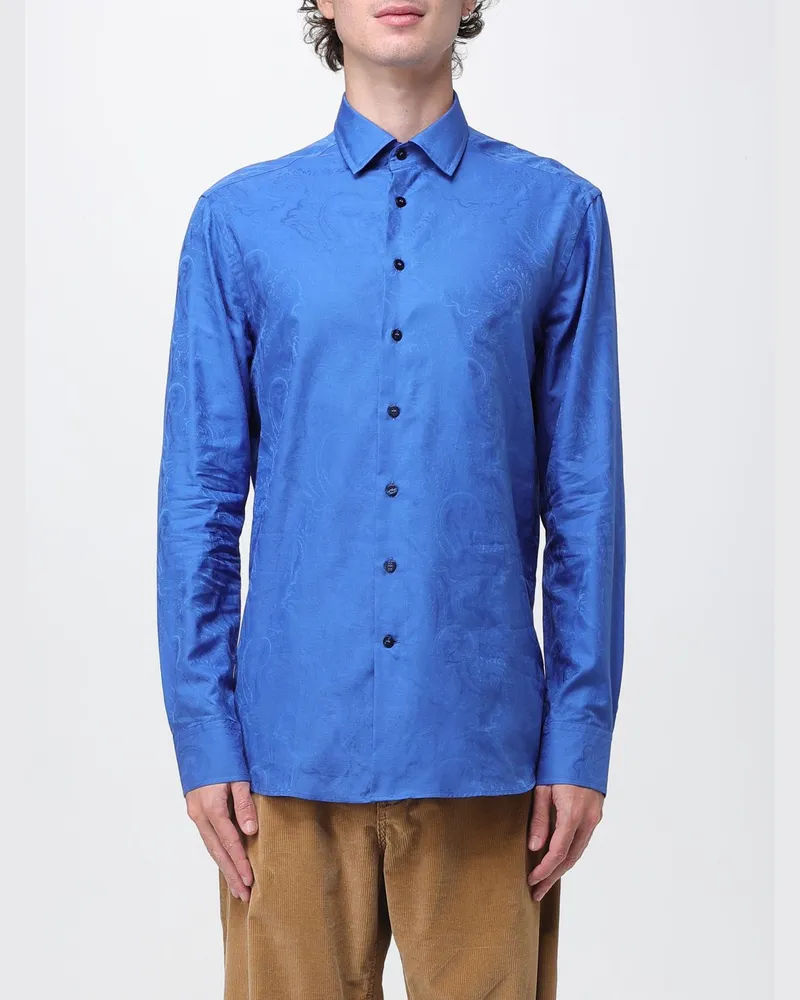 Etro Hemd herren Blau
