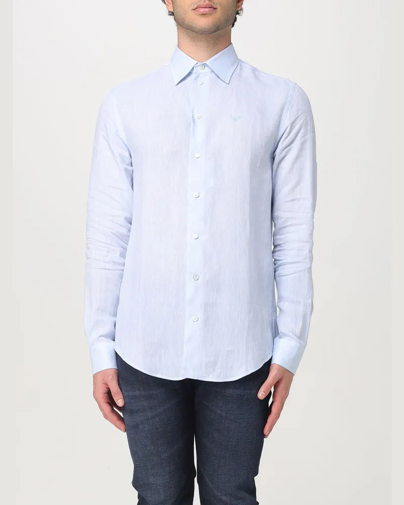 Emporio Armani Hemd herren Blau