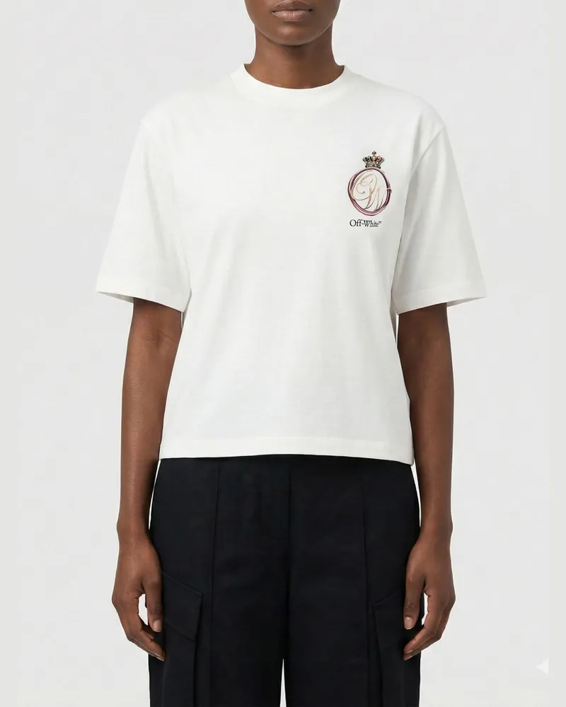 OFF-WHITE T-shirt damen Weiß