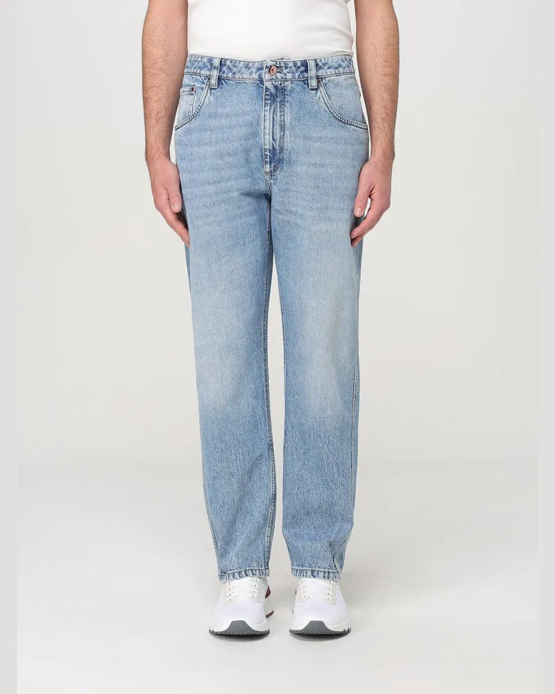 Brunello Cucinelli Jeans herren Blau