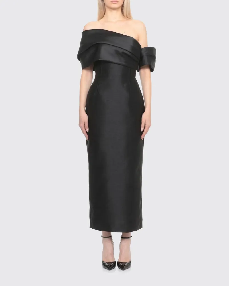 Solace London Kleid damen Schwarz