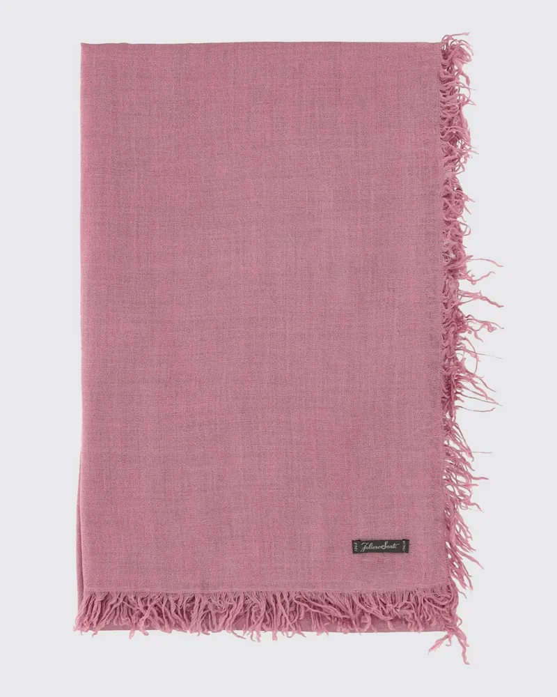 Faliero Sarti Schal aus Kaschmir- und Seidenmischung Pink