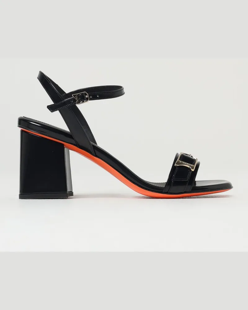 Santoni Sandalen mit absatz damen Schwarz
