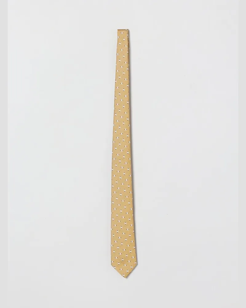 Emporio Armani Krawatte herren Ocker