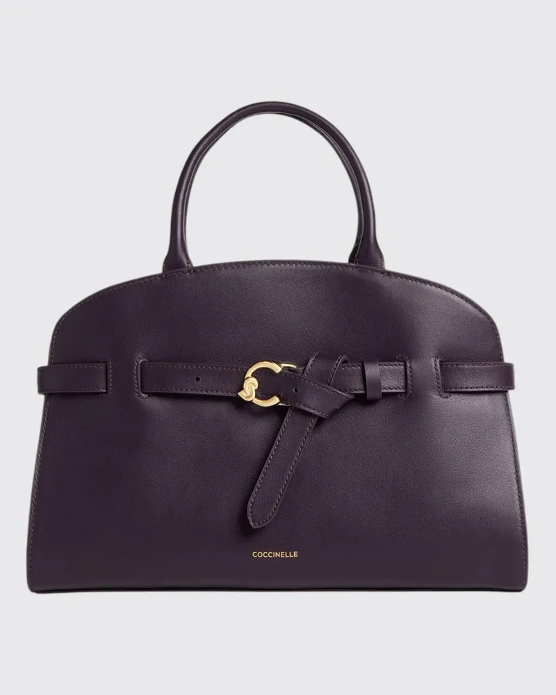 Coccinelle Schultertasche damen Pflaume