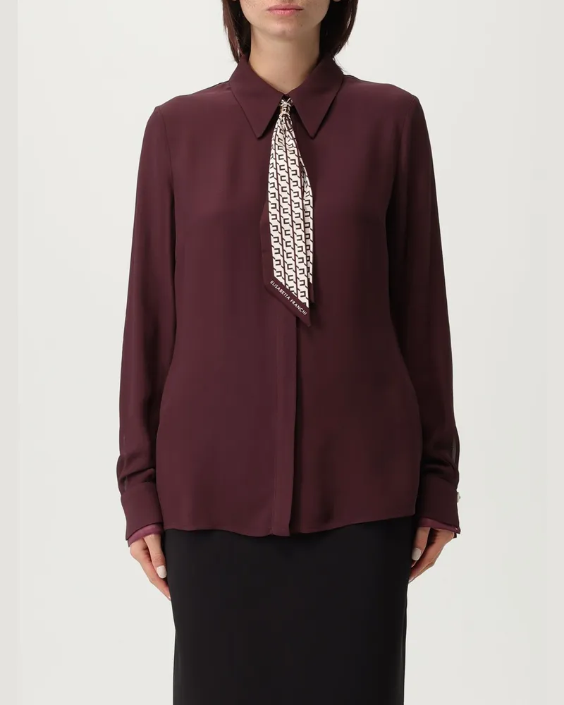 Elisabetta Franchi Hemdbluse damen Red