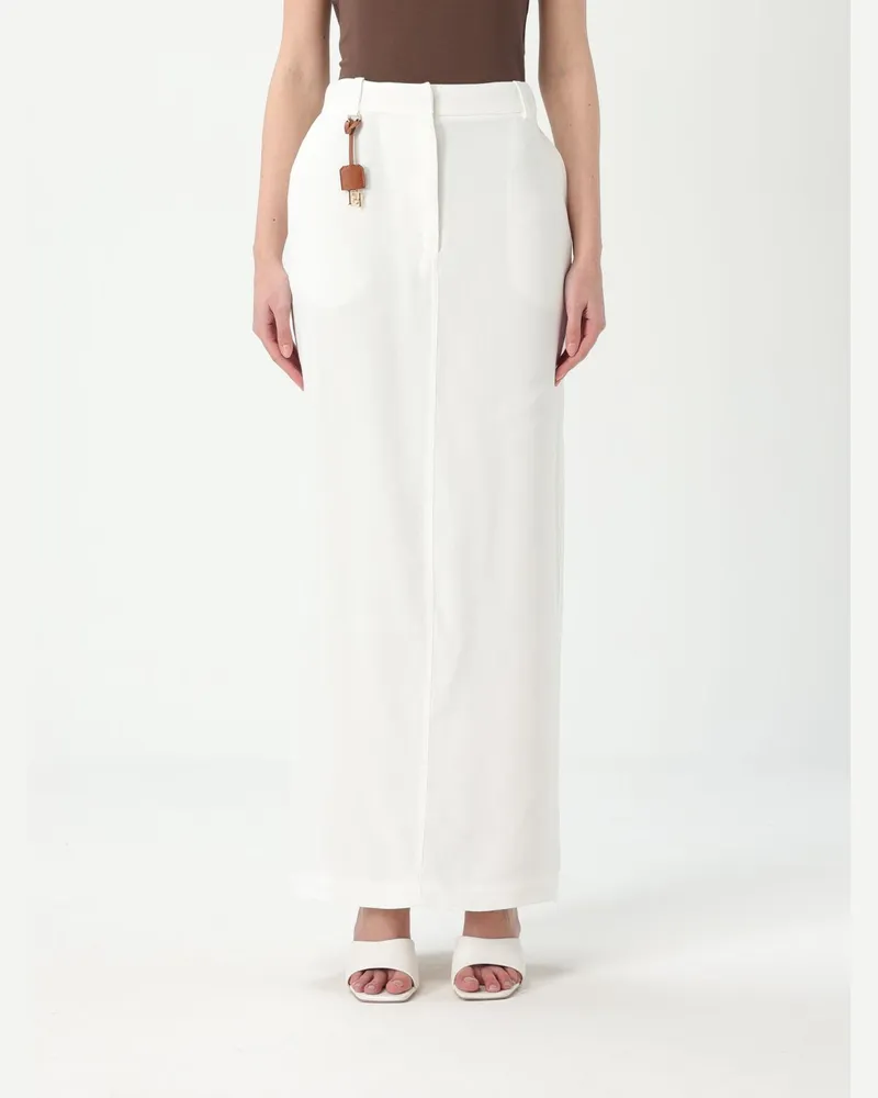 Elisabetta Franchi Rock damen Ivory