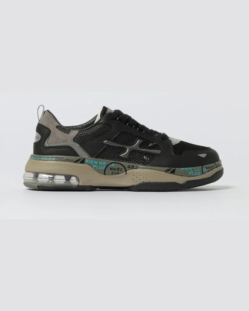 Premiata Sneakers herren Schwarz