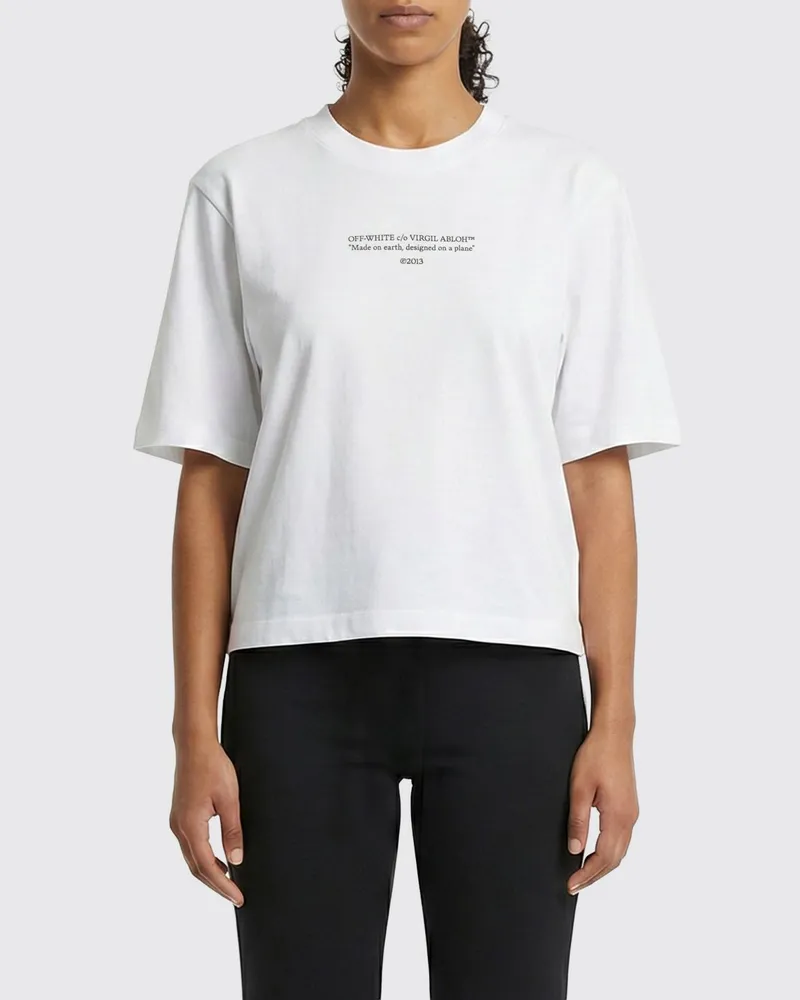OFF-WHITE T-shirt damen Weiß