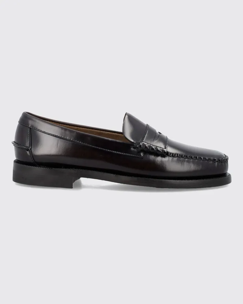 Sebago Classic Dan Penny Loafer von aus Glattleder mit Ledersohle Violett