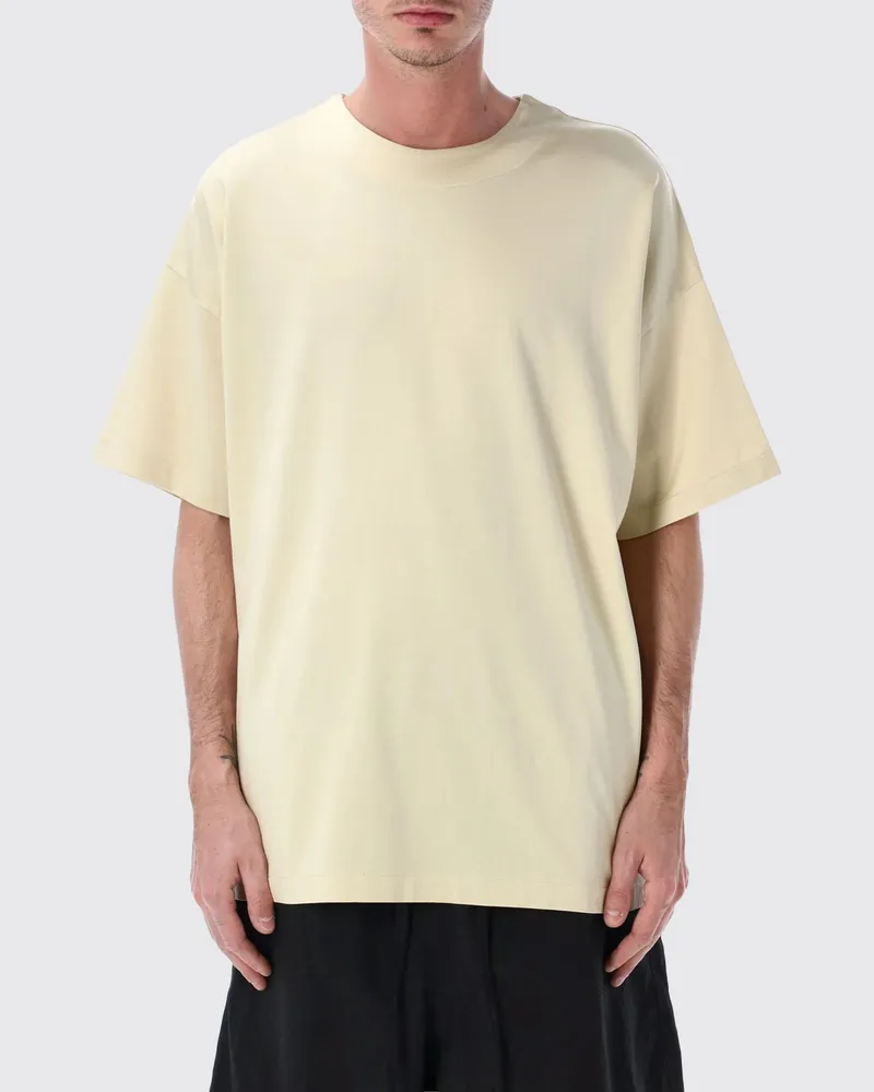 Fear of God Relaxed T-Shirt aus Baumwollmischung Ivory